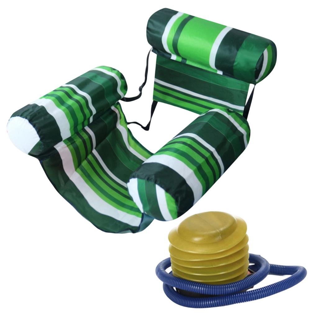 Floating Chair With Backrest, Armrests, And Inflatable Float. Suitable For, Beaches, And Hot Springs. Comfortable, Supportive, Ergonomic Design,