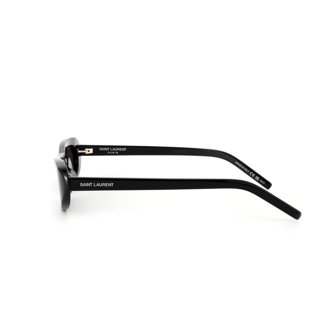 Saint Laurent Oval Plastic Fashion Frame Oval Sunglasses Unisex Sunglasses 713740-Y9901-1000