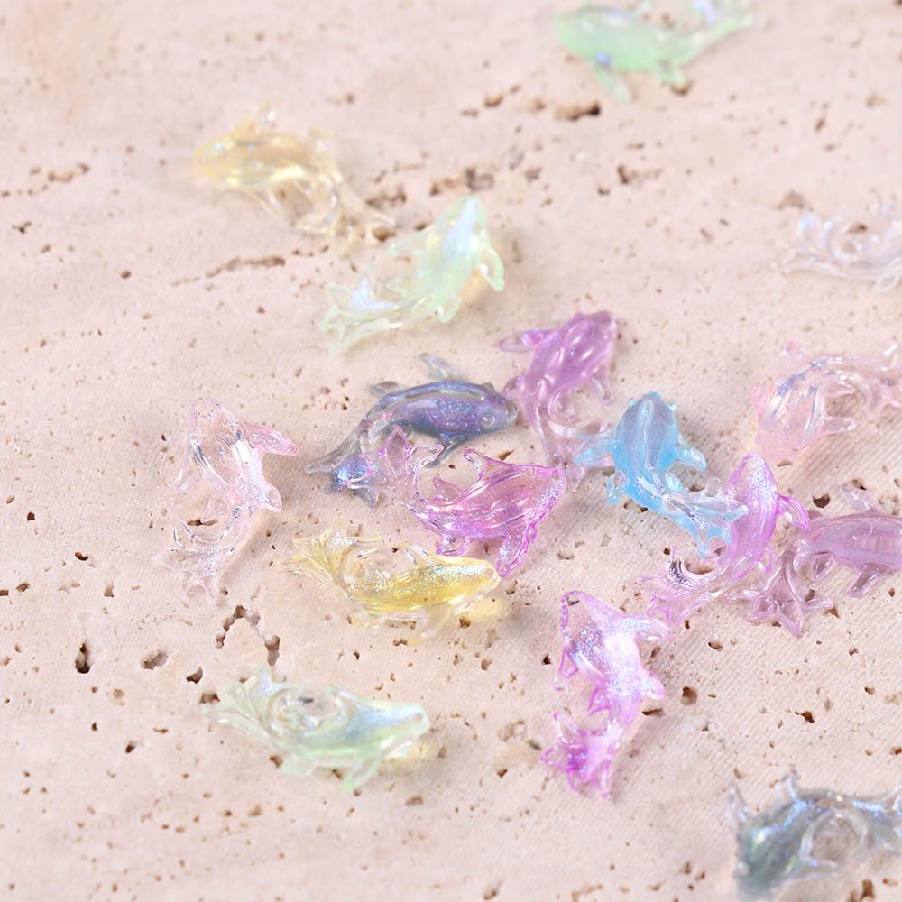 Rhinestones Jewelry Accessories Goldfish Art Decoration Goldfish Resin Figurine Crafts Goldfish Nail Rhinestones DIY Scrapbook