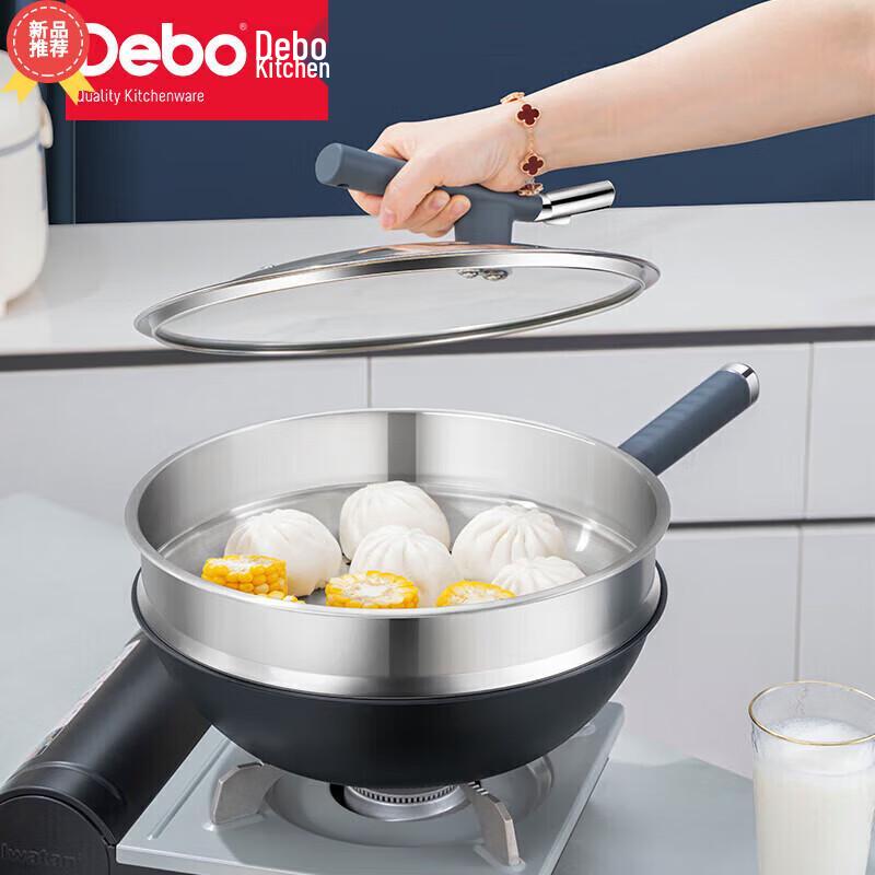 

Debo Sullivan DEP-DS404 Non-Coated Stainless Steel Wok