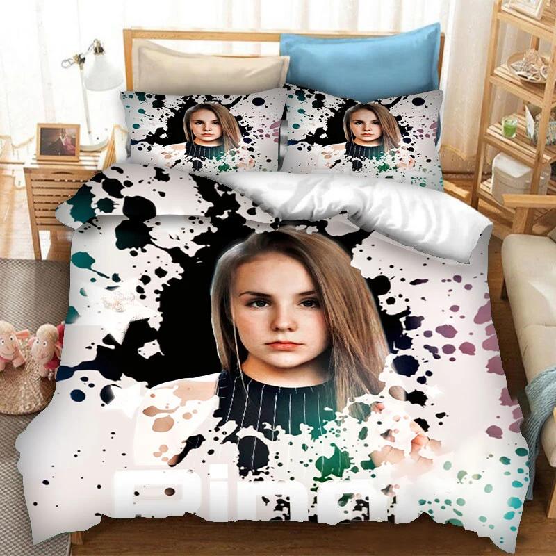 3D Printed Piper Rockelle Bedding Set Duvet Cover Bedroom Comforter Single Twin King Size Quilt Cover Home Textile 23Pcs