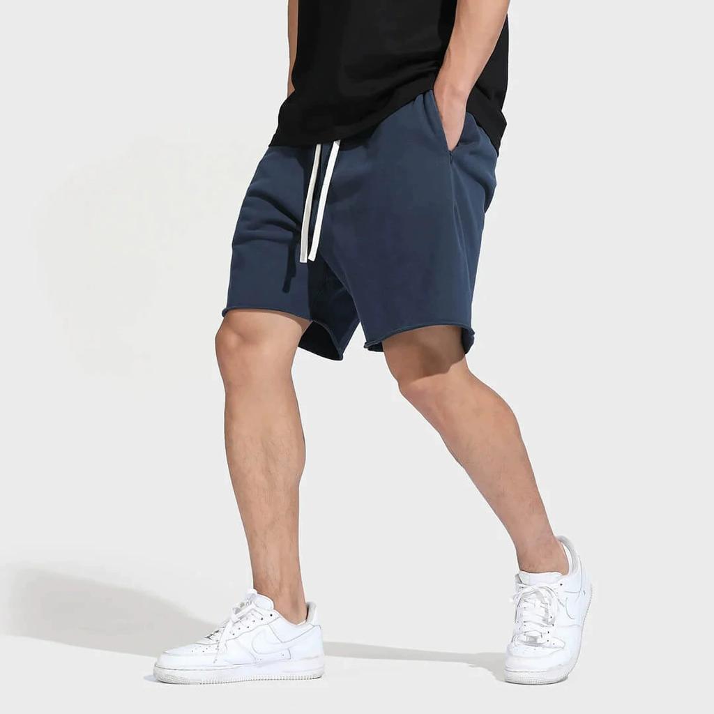 Men's Straight Leg Fitness Sports 5 Minutes Pants Mid-Waist Loose Fashion Basketball Shorts Running Casual Pants
