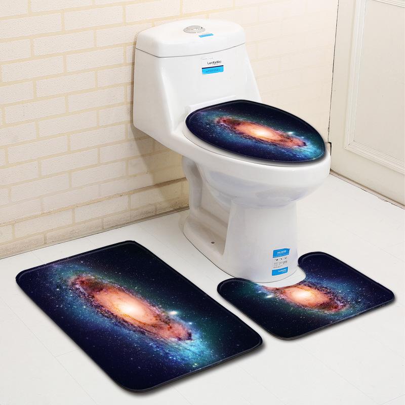 Star Series Floor Mat Three-Piece Bathroom 3-Piece Carpet Doormat