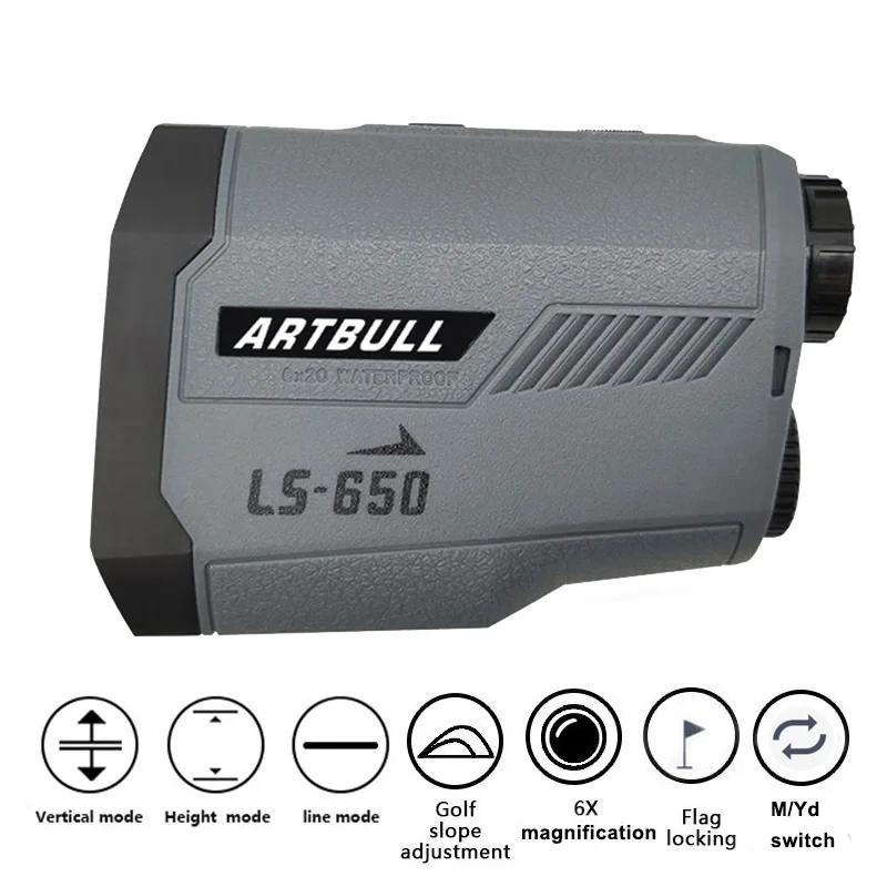 New Golf Laser Rangefinder Telescope 1000m 650m Slope Adjusted Flag-Lock Rangefinder Hunting Laser Distance Meter New