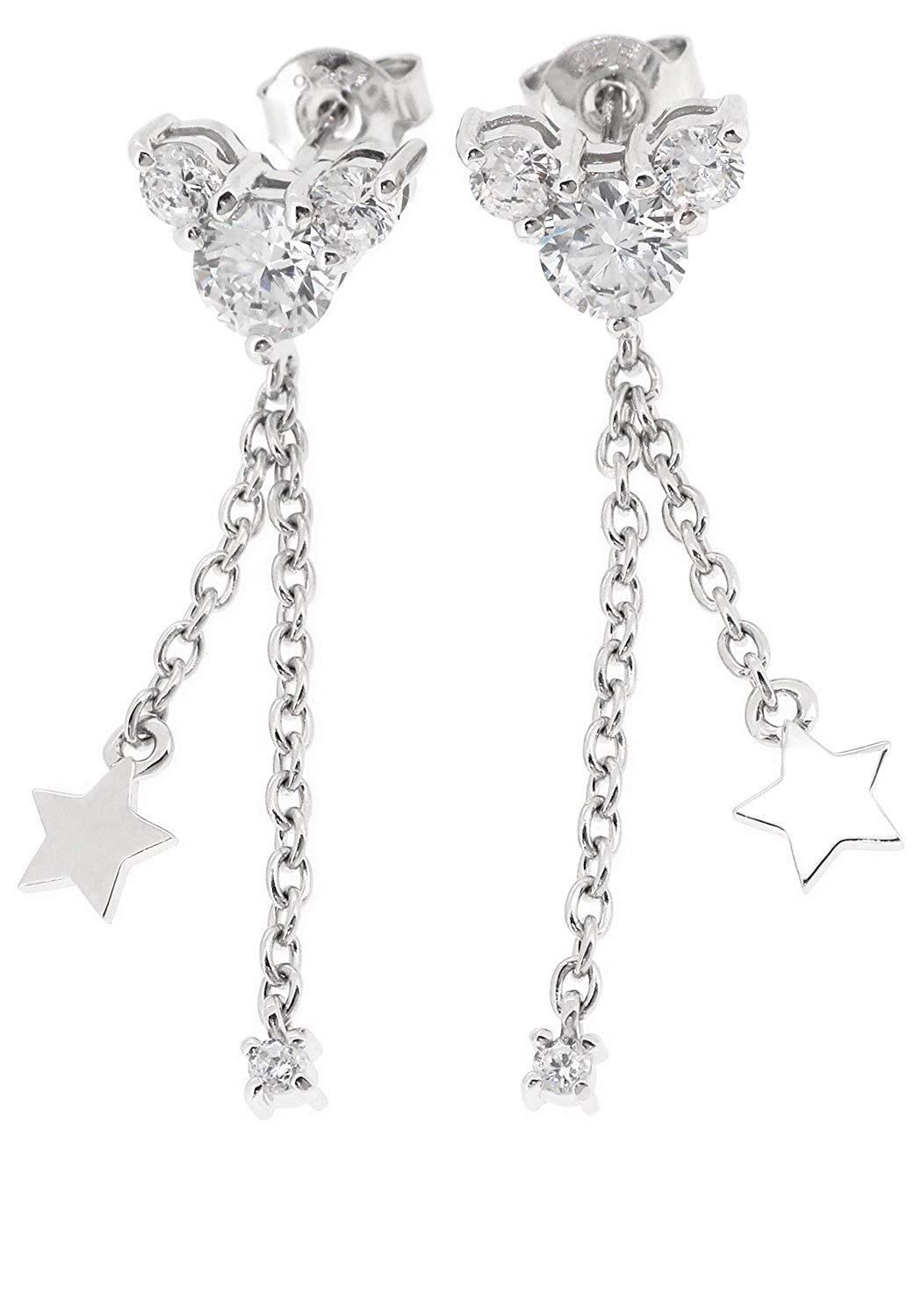 

Серьги Disney Zirconia Mickey Silver 925 пробы, аксессуары, официальный официальный [Disney] [Специальные характеристики] для женщин