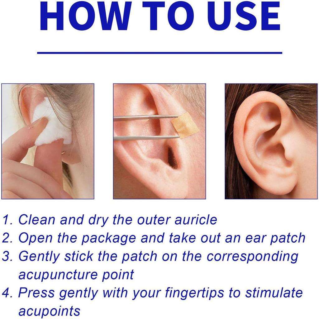 600Pcs Ear Seeds Acupuncture Kit - Acupressure with Ears Seed, Ear Press Seeds, Auriculotherapy Seeds Self-Care Acupressure Beads