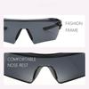 New Semi Frame Integrated Sunglasses for Women Men Y2K Sunglasses Sport Driving Sun Glasses UV400 Eyeglasses  Mujer