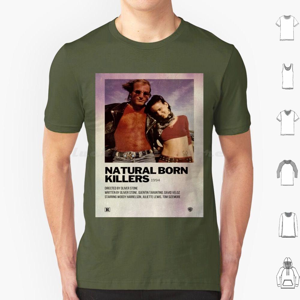 Natural Born Killers Poster T Shirt Big Size 100 Cotton Natural Born Killers Quentin Tarantino Tarantino Mickey And Mallory