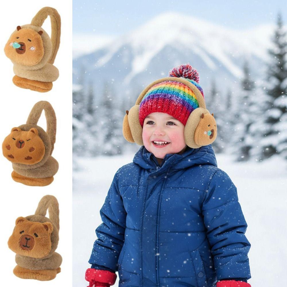 Windproof Animal Warm Earflaps Thicken Cold-proof Ear Mask Fashion Cute Ear Cover Skiing