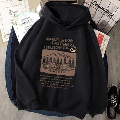 Felpa Sportiva Uomo Primavera e Autunno Larga Taglia Grande con Cappuccio Tendenza Moda Felpa con Cappuccio Pullover