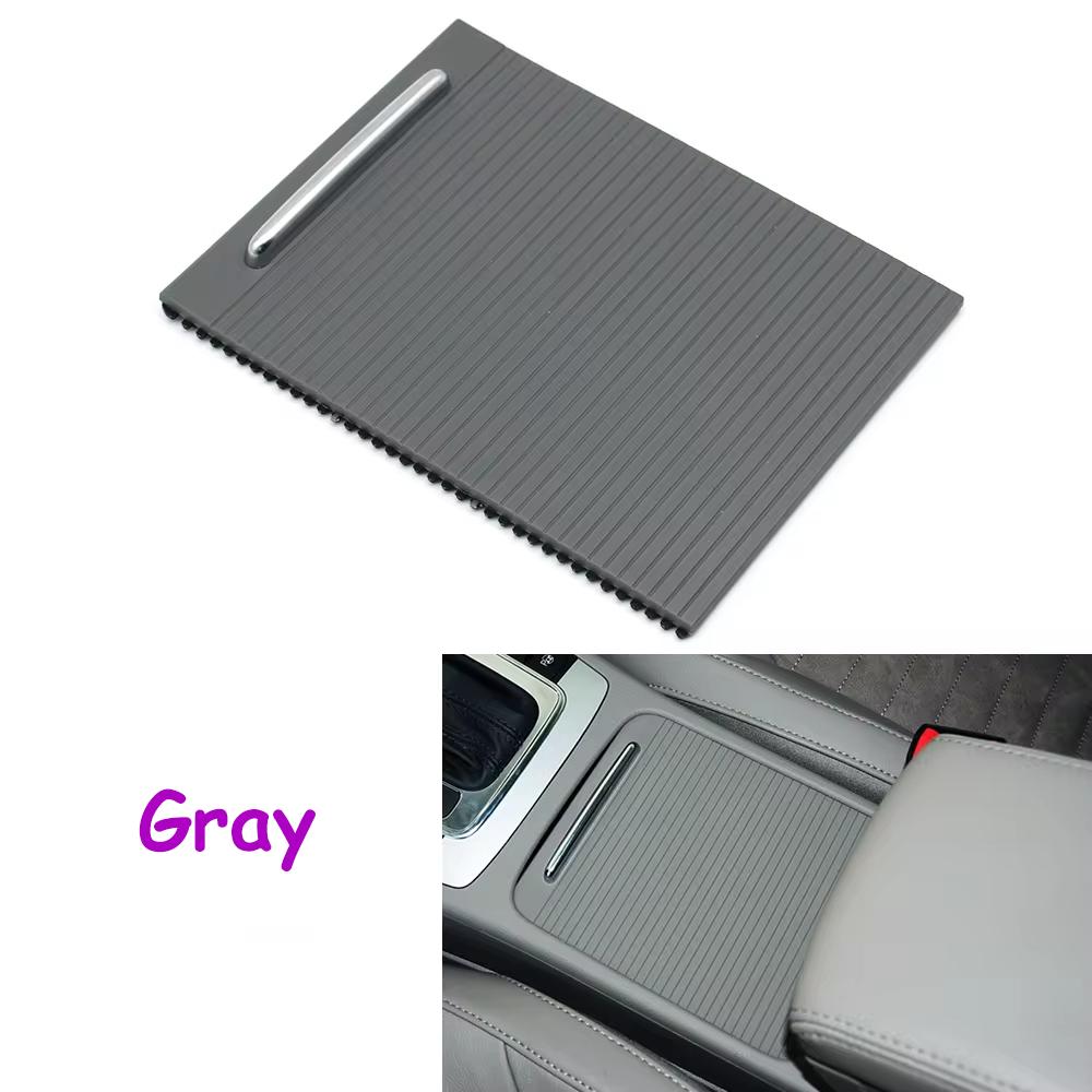 

CC Passat B6 B7 LHD RHD Car Center Console Slidiing Shutter Cup Holder Roller Blind Cover Replacement For Volkswagen D857503 сірий колір