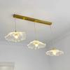 French Restaurant Chandelier American Garden Simple Coffee shop Light Luxury Senior Sense of Complex Creative Lotus PendantLamp