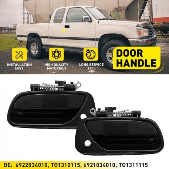 Outer Outside Exterior Door Handle Driver Passenger Side for Toyota T100 Pickup