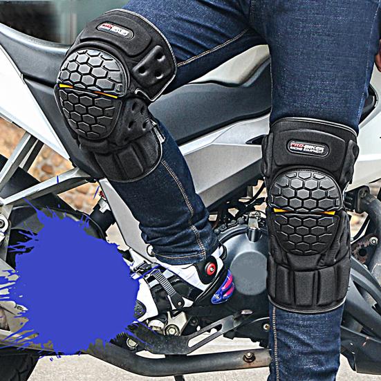 1 Pair Knee Support Sleeves Professional Non-slip High Elasticity Motocross Elbow Protection Knee Support Protector for Cycling