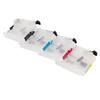 Ink Cartridges Compatible Refill Replacement With Permanent Chip 4 Colors for Inkjet Printer LC211