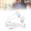 JY‑075 3.5mm Plug Headphones Noise Isolation Wired Earbuds with Mic and Call Controller for Exercise  