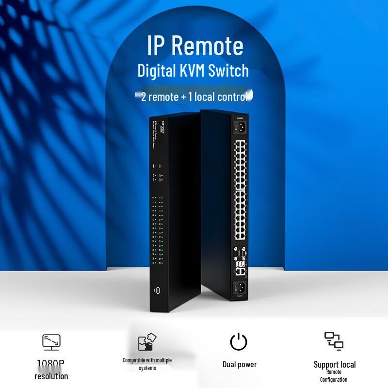 MT-Viki 32-Port IP Remote KVM Switch