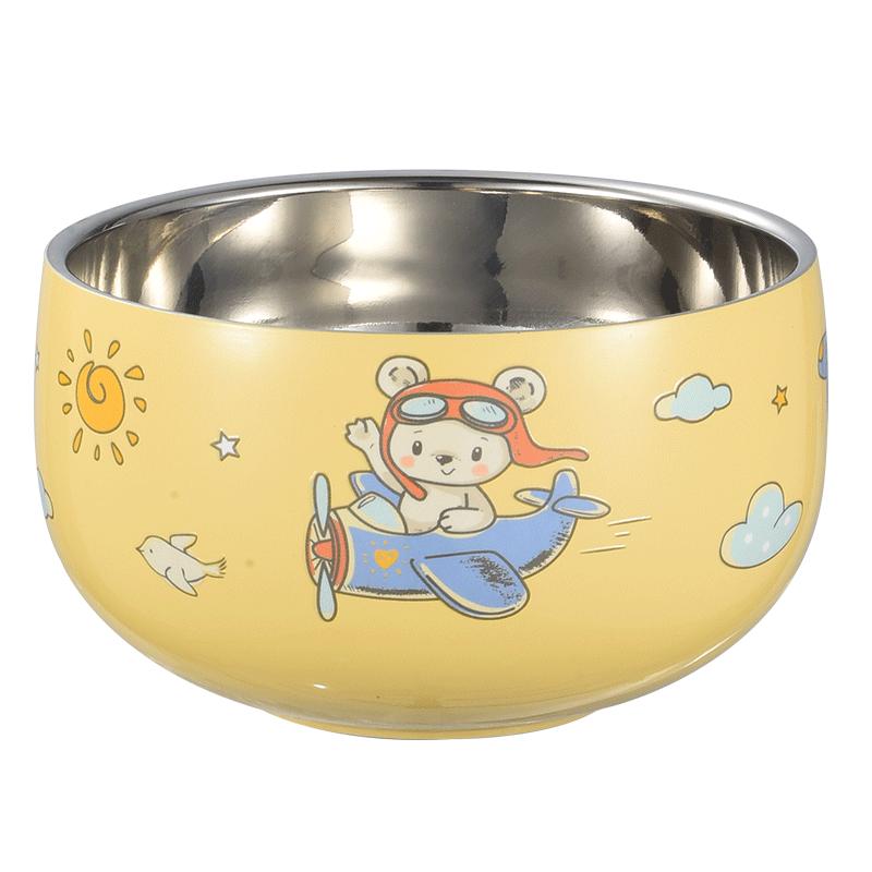 

Maxcook 316L Stainless Steel Double-Insulated Cartoon Bowl