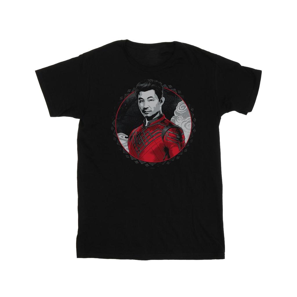 Marvel Mens Shang-Chi And The Legend Of The Ten Rings Red Ring T-Shirt