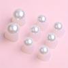 8 PCS Silicone Flower Nail Dividers Black Flower Petal Toe Separators Pedicure and Manicure Women s Flower Nail Art Stickers, Daily DIY Nail Care Tool