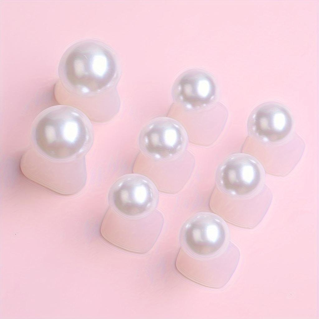 8 PCS Silicone Flower Nail Dividers Black Flower Petal Toe Separators Pedicure and Manicure Women s Flower Nail Art Stickers, Daily DIY Nail Care Tool
