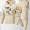 European Size New Casual Fashion Men's and Women's Sweaters, Printed Hoodies and Drawstring Sports Suits Europe and the United States