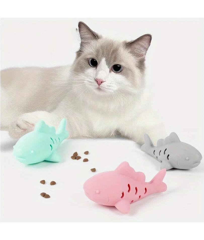 1 Stück Interaktives Katzen- & Hundespielzeug - Langlebiges, Bissfestes Design, Futterversteck & Zähneknirschen Unterhaltung für Kleintiere