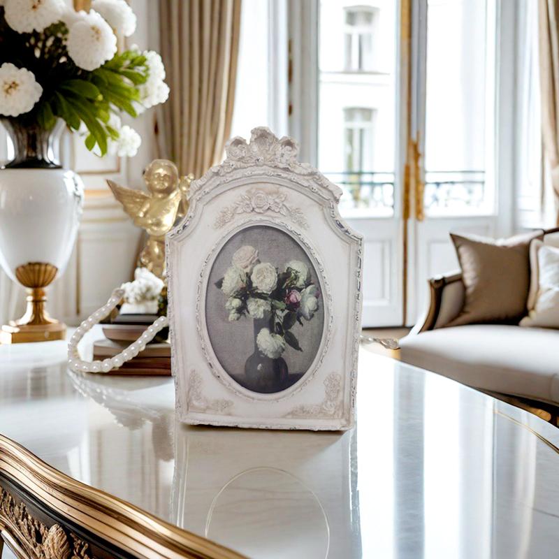 1Pc Vintage Photo Frame Grace Combination Mural Painting New Chinese Style Painting Hanging Practical Artistic Decoration