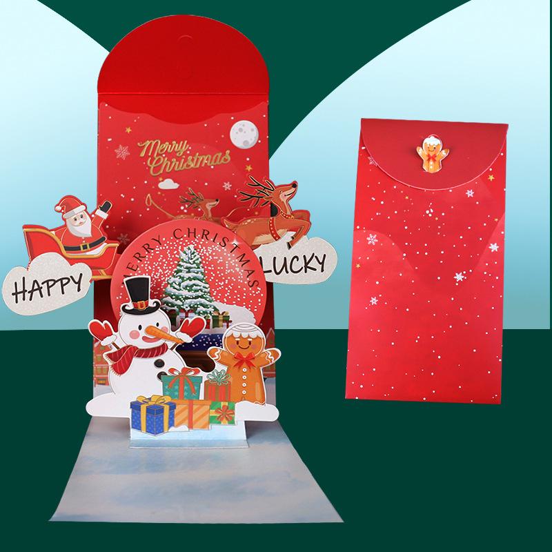 

2026 Year of the Horse 3D Red Envelope - Christmas Lai See Packet