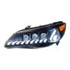 LED Projector Headlights with Flowing Turn Signals for 06-15 Honda Civic Si FD2