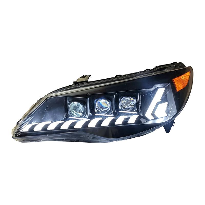 LED Projector Headlights with Flowing Turn Signals for 06-15 Honda Civic Si FD2