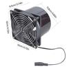 12V 0.3A High Speed Cooling Blower 81CFM Airflows Exhaust Fan for Effective Ventilation in Painting Booths Baking Room
