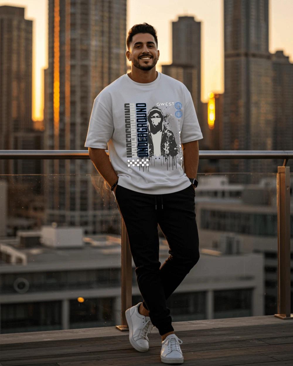 Underground Oversized T-Shirt M