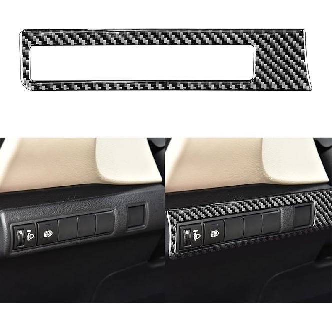 NVCNX Real Premium Carbon Fiber for Toyota Corolla & Cross -2026    2024 2025 Hybrid Hatchback L LE XLE SE XSE FX Dash Dashboard Panel Cover Interior