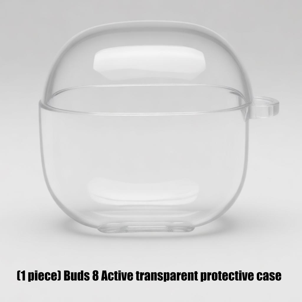 Headphone Skin Soft Housing Case Dustproof Water Resistant Protective Cover Damage Prevention Sleeve for Buds 8 Active