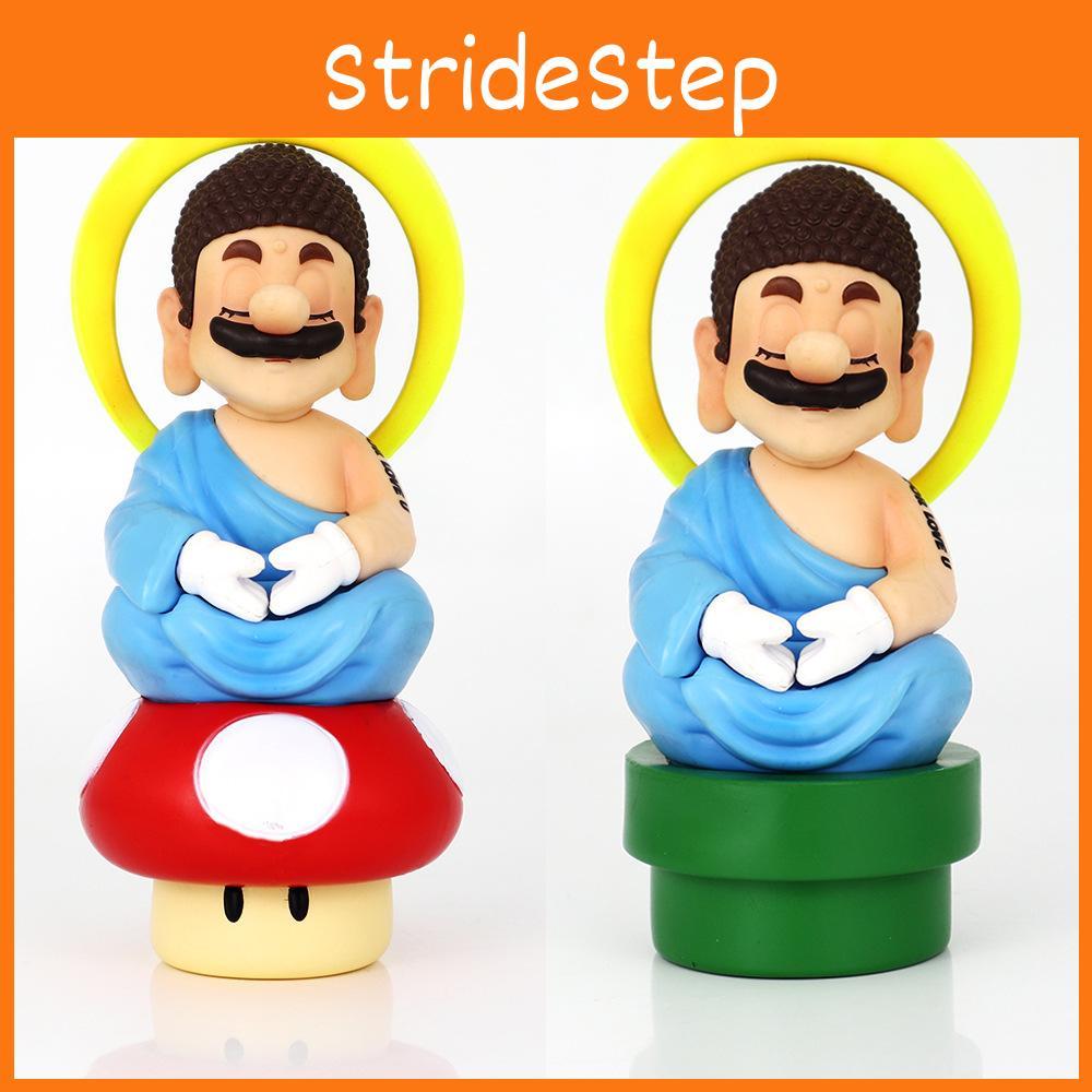 Super Mario Charming Anime Figurine Display With Colorful Water Pipe Style Mario