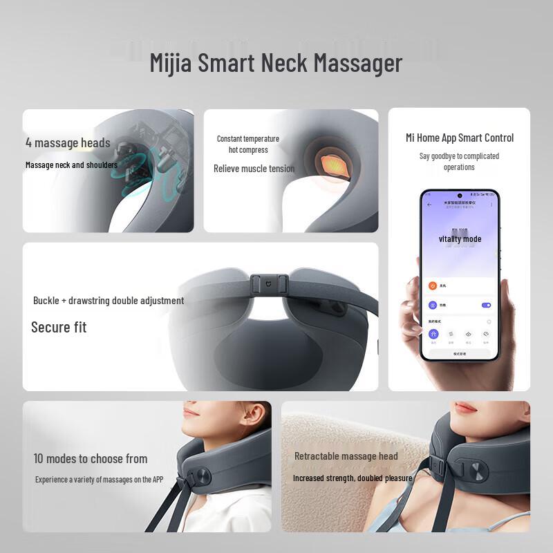 Xiaomi Mijia Smart U-shaped Neck Massager Pillow