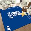 1PC Southend Crest Design Floor Mat for Living Room, Game Rooms, Office, Bedroom, Office Floor Mat Playful Design, Christmas fan gifts