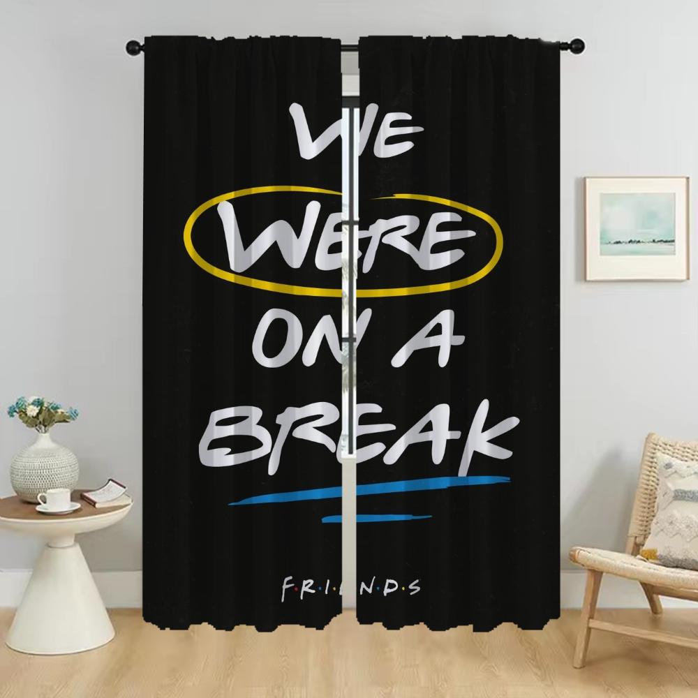 

Друзья, противомоскитные шторы для камеры, элегантные шторы для комнаты, 2 шт., занавески для гостиной, тюль для спальни, жалюзи W50xH70cmx2pcs-CL