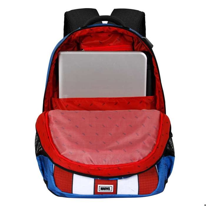 Running Backpack PLUS - Captain America Gears - Blue - One Size
