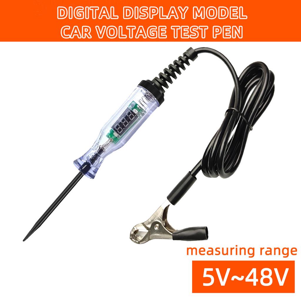 Digital Voltage Circuit Tester 5V-90V Test Pen Automotive Circuit Detection Diagnostic Repair Tool