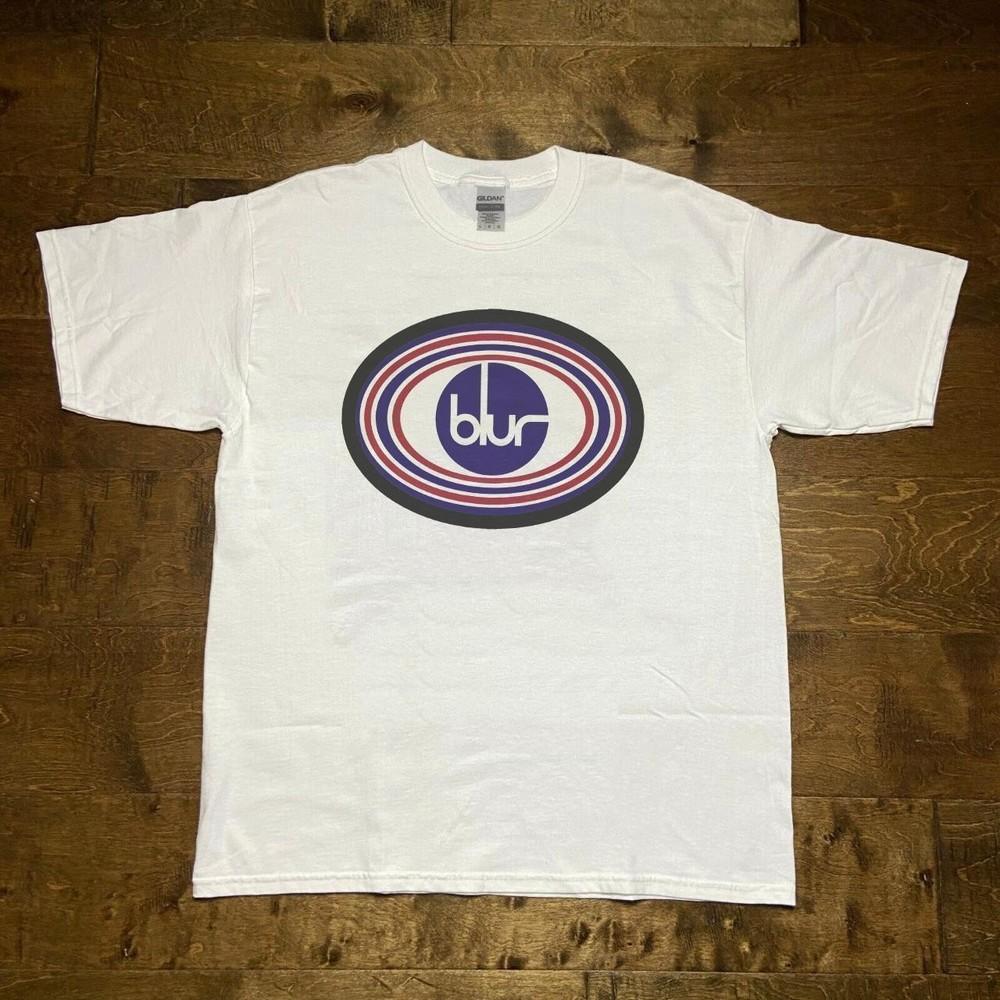 

Blur Concentric Logo SHirt Shirt Unisex Concert S5XL Reprint TR493 Unisex T-Shirt XXXL