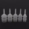 5Pcs Plastic Flexible Hose Two-Way Head Connector Reducer Fitting Adapter For Water Pipe Repair Garden Aquarium Laboratory