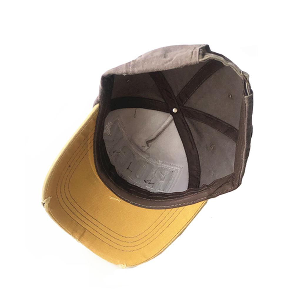 Letter Rock Embroidery High Quality Cotton Baseball Cap Unisex Snapback Outdoor Sport Sun Hat
