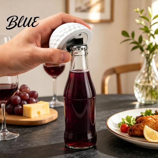Desktop Ornament for Golf Lovers Imitation Ball Bottle Opener Ergonomic Beer Creative Themed Bar Tool Party Favors Kitchen Home And Use Compact