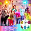 36 Pcs Disco Ball Necklaces 70s Disco Party Necklaces 1.5 Inches Disco Necklace 6 Colors Disco Party Decorations Disco Accessories, Dance Party