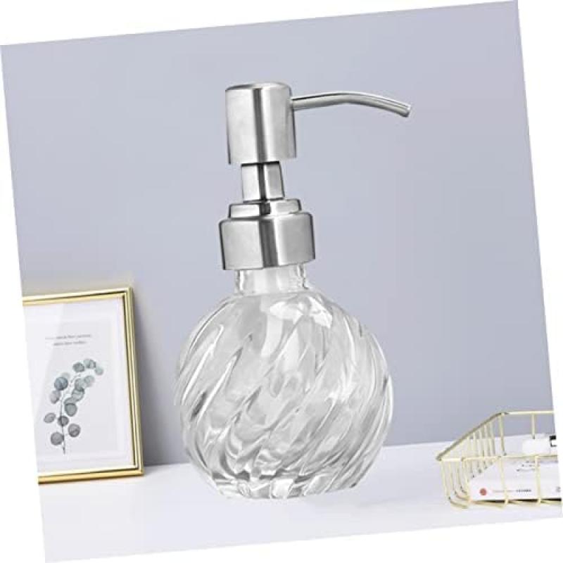 Glass Pump Refill Bottle, Reusable for Women's Perfume, Travel and Home Use, Portable and Practical Perfume Refill Dispenser