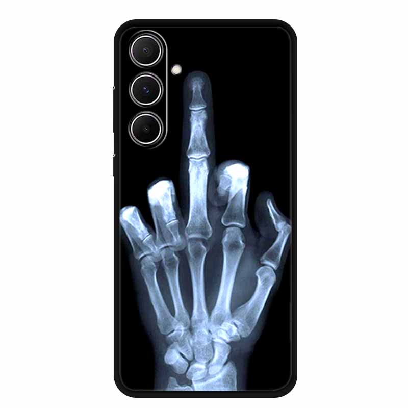 For Samsung Galaxy A55 5G Case Animals Soft Silicone TPU Phone Cases Back Cover For SamsungA55 Wolf Protector Cute Girl Shell
