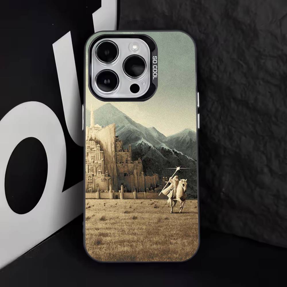The LordS of the R-Rings Phone Case For iPhone 17,16,15,14,13,12,11,Pro,Max,Plus,E,Air,Mini Black Tpu Cover