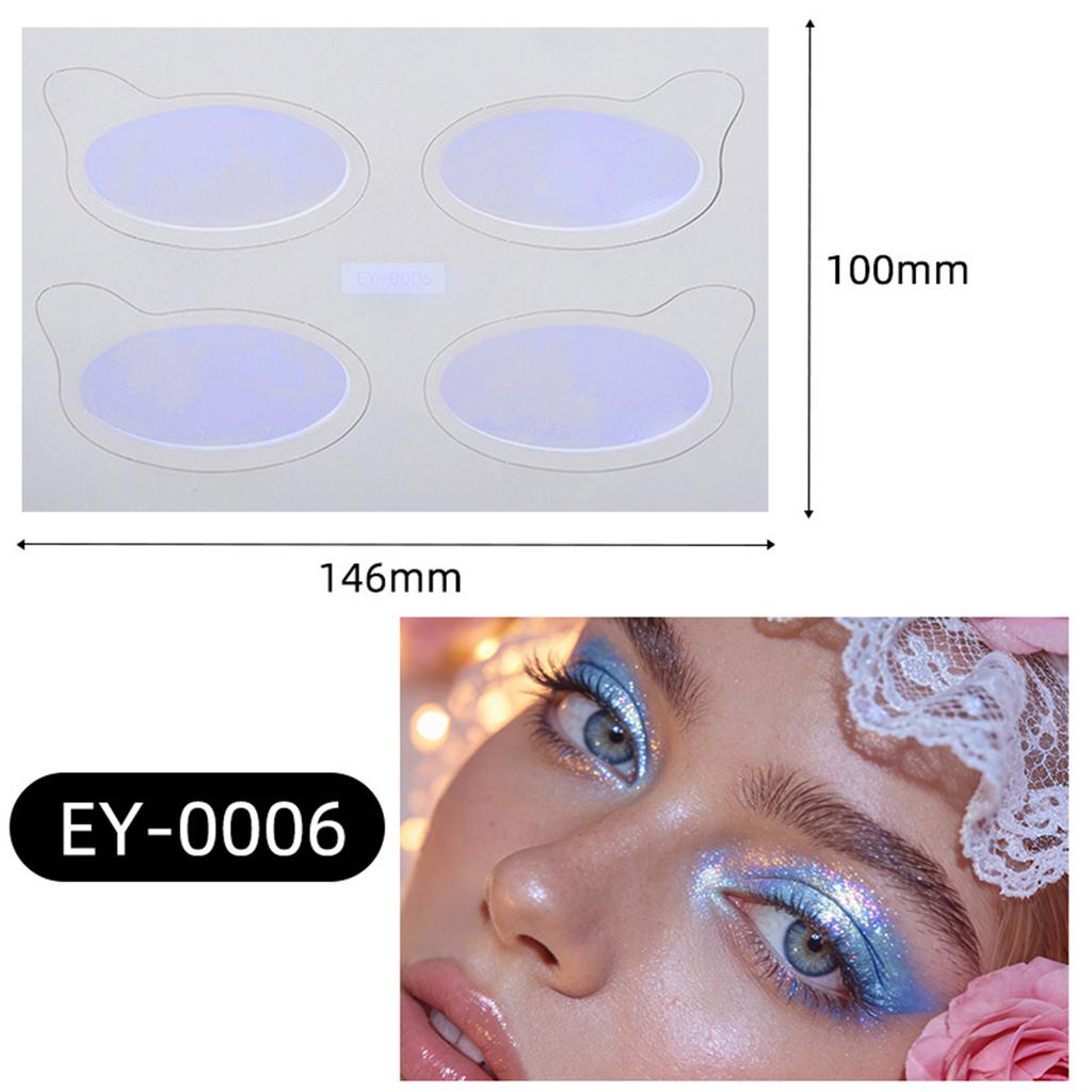 Glitter Temporary Stickers for Eye Makeup Decoration